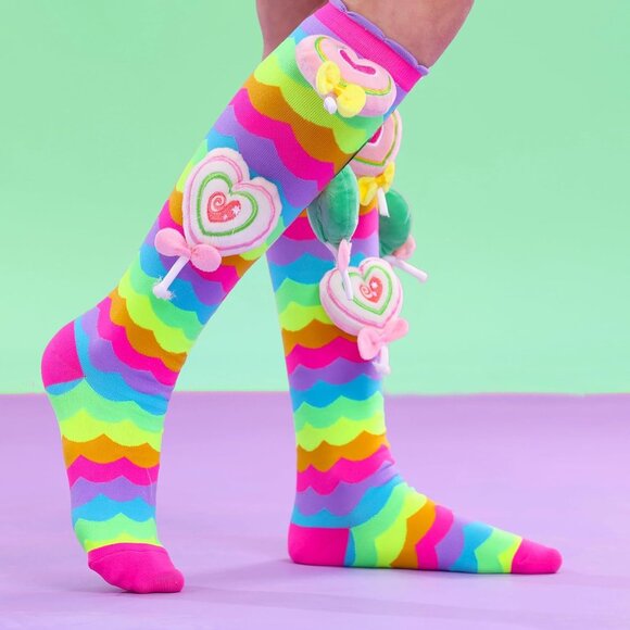 Crazy socks for kids Cute girl socks girls wacky Funky Stretch Mid to High Novel - Picture 11 of 12